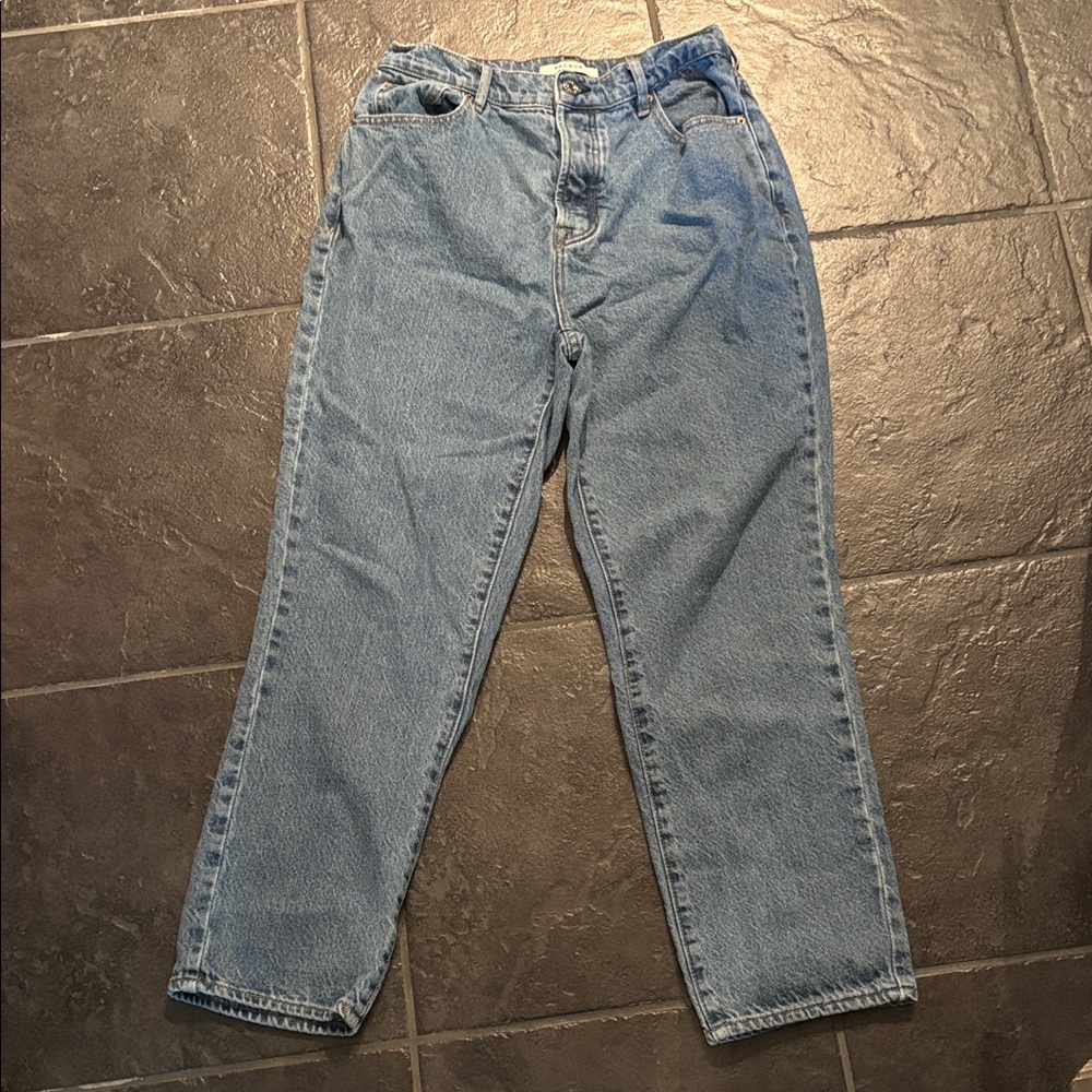 PacSun Light Blue High Rise Straight Jeans